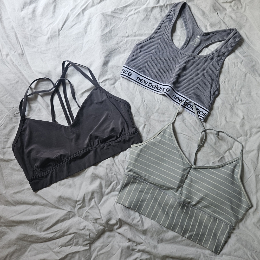 SALE! Womens Three Pack Of Sports Bras (L-XXL)